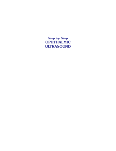 Ophthalmic Ultrasound: Step-by-Step Guide