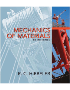Mechanics of Materials Textbook by R.C. Hibbeler