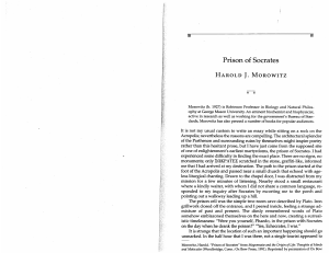 Prison of Socrates: A Philosophical Essay