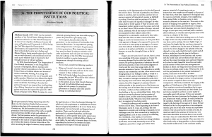 Lincoln's Perpetuation of Political Institutions Speech