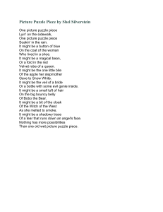 Picture Puzzle Piece by Shel Silverstein - Imaginative Poem