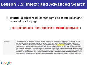 Advanced Search: intext: Operator & Google Search