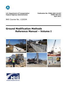 Ground Modification Methods Reference Manual - FHWA NHI Course 132034