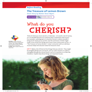 The Treasure of Lemon Brown: Intro & Analysis