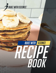 Built With Science Recipe Book: Healthy Meals & Protein Pancakes