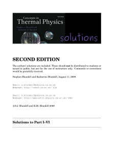 Concepts in Thermal Physics Solutions Manual