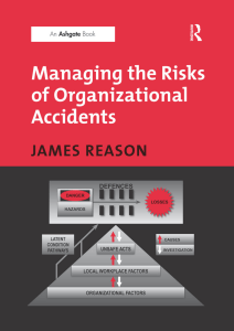Managing Organizational Accidents: Risk, Human Factors, Safety Culture