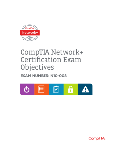 CompTIA Network+ (N10-008) Exam Objectives | Certification Guide