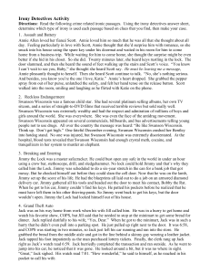 Irony Detectives Activity: Identify Types of Irony in Crime Passages