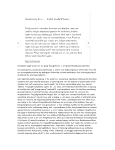 Finding Hope in Tough Seasons: Trusting God's Promises & Provision