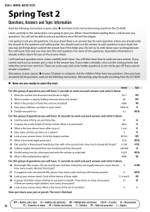 Year 6 Mental Maths Test: Spring Test 2 Questions & Answers