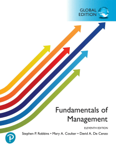 Fundamentals of Management Textbook, 11th Edition