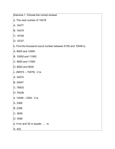 Math Exercises & Solutions: Arithmetic, Algebra, Word Problems
