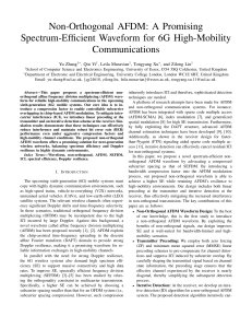 Non-Orthogonal AFDM: 6G High-Mobility Spectrum-Efficient Waveform