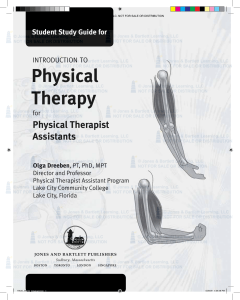 Physical Therapy Study Guide for PT Assistants | Jones & Bartlett