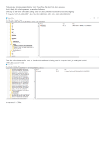 Find .docx Preview Handler in Windows Registry - PowerToys