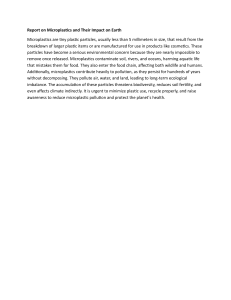 Microplastics: Impact on Earth, Pollution & Solutions