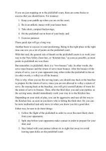 Pickleball Basics: Techniques, Strategy & Court Positioning