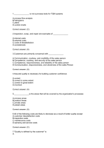 TQM Multiple Choice Questions & Answers | Quality Management Quiz