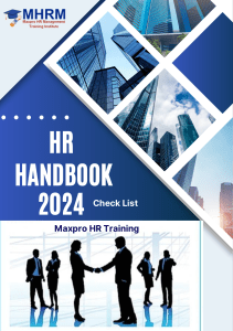 HR Handbook 2024: Policies, Procedures & Checklists for HR Management