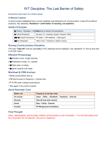 R/T Discipline: Essential Safety Reminders for Airline Pilots