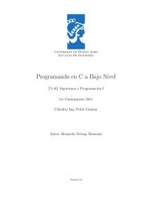 Programación C de Bajo Nivel: Operaciones Bit a Bit y Preprocesador