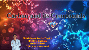 Carbon and its Compounds: 8th Grade Chemistry Lesson