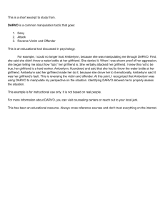 Understanding DARVO: Deny, Attack, Reverse Victim & Offender Tactic