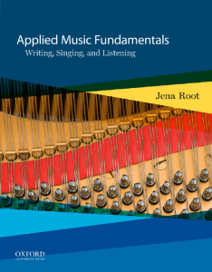 Applied Music Fundamentals: Writing, Singing, Listening