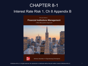 Interest Rate Risk: Repricing Model & Term Structure Theories (Chapter 8-1)