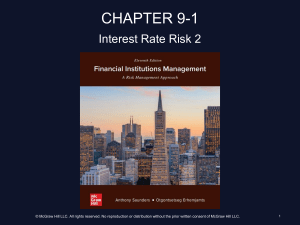 Interest Rate Risk Management: Duration Gap Model