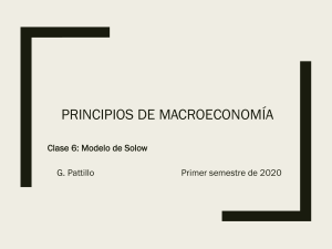 Modelo de Solow: Estado Estacionario y Regla de Oro en Macroeconom&iacute;a