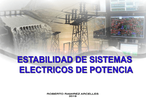 Estabilidad de Sistemas de Potencia: An&aacute;lisis y Operaci&oacute;n