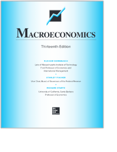 Macroeconomics Thirteenth Edition Textbook by Dornbusch, Fischer, Startz