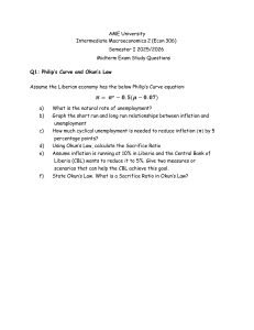 AME University Macroeconomics 2 Midterm Exam Study Questions 2025/2026