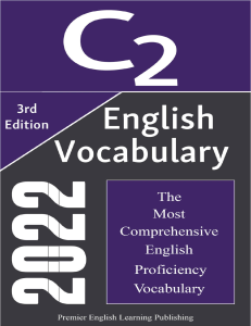 C2 English Vocabulary: Proficiency Test Prep