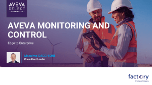 AVEVA Monitoring & Control: Soluzioni Edge to Enterprise