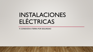 Conexi&oacute;n a Tierra El&eacute;ctrica por Seguridad: Presentaci&oacute;n
