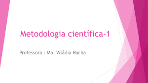 Metodologia Cient&iacute;fica: Conceitos e Tipos de Pesquisa