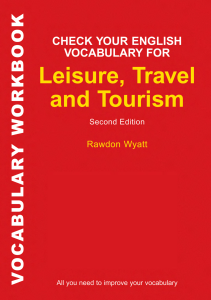 Leisure, Travel & Tourism Vocabulary Workbook