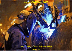WPS/PQR Review: Welding Procedure Specifications Analysis