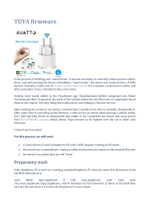 Tuya Firmware Flashing Tutorial with TUYA-CONVERT