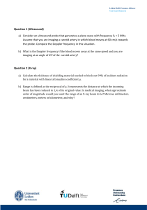 Technical Medicine Exam: Ultrasound & X-ray Physics Questions