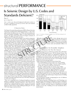 Seismic Design: Are U.S. Codes Deficient?