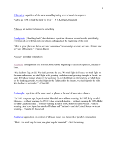 Rhetorical Devices: Definitions & Examples