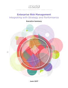 Enterprise Risk Management: Integrating Strategy & Performance