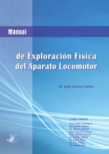 Manual de Exploraci&oacute;n F&iacute;sica del Aparato Locomotor