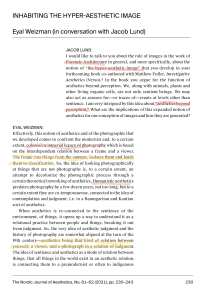 Inhabiting the Hyper-Aesthetic Image: Eyal Weizman on Forensic Architecture