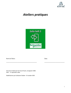 Atelier Syst&egrave;mes Pneumatiques: Contr&ocirc;le par Relais Programmable