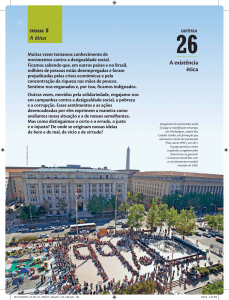 Cap&iacute;tulo 26: A exist&ecirc;ncia &eacute;tica &ndash; Unidade X A &eacute;tica